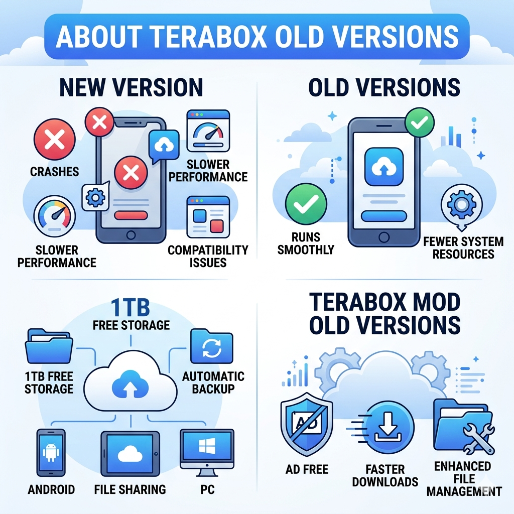 About TeraBox Old Versions