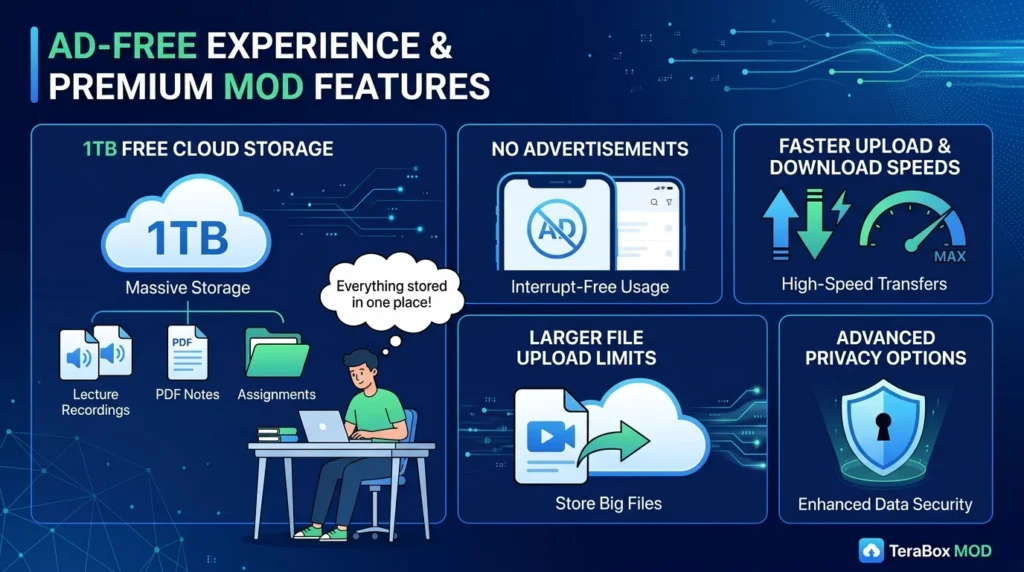 Ad-Free Experience and Premium MOD Features