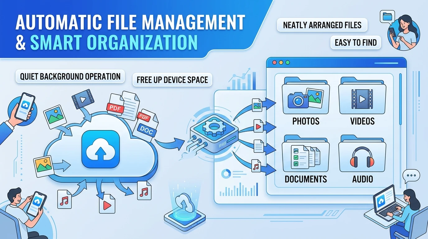 Automatic File Management & Smart Organization