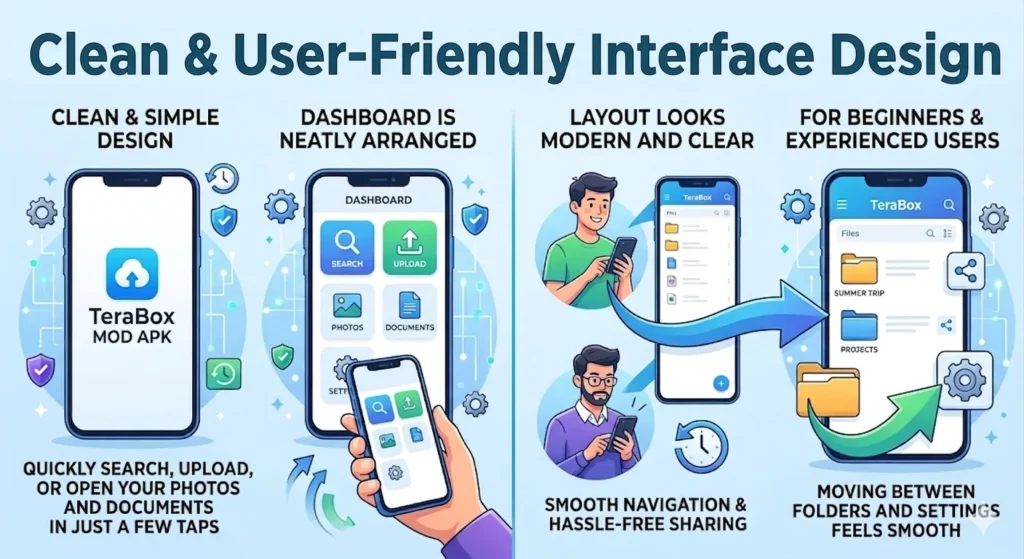 Clean & User-Friendly Interface Design