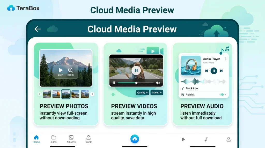 Cloud Media Preview