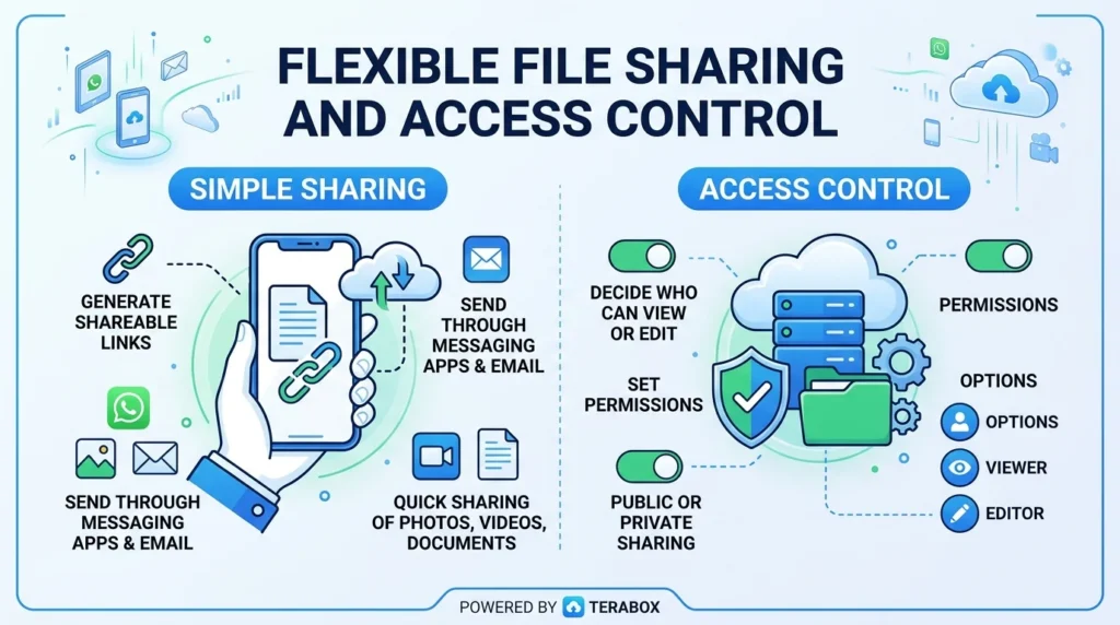 Flexible File Sharing and Access Control