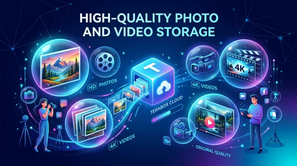 High-Quality Photo and Video Storage