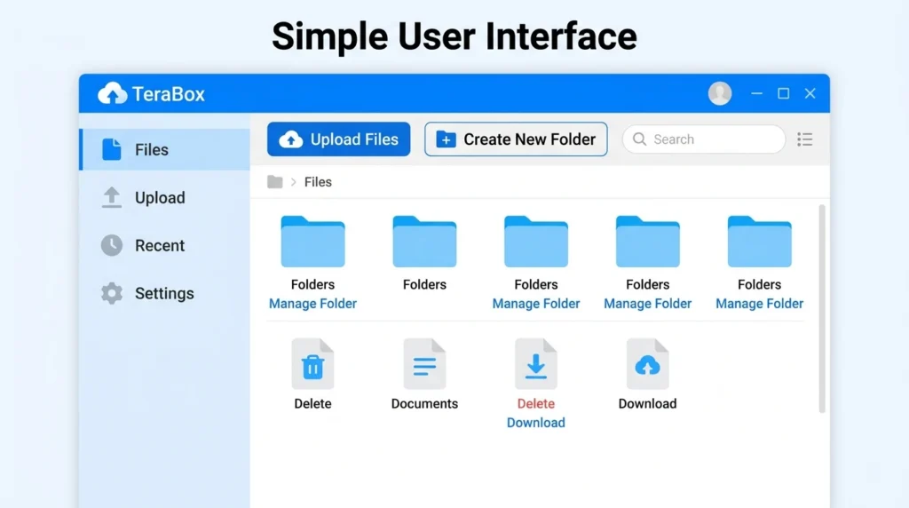 Simple User Interface
