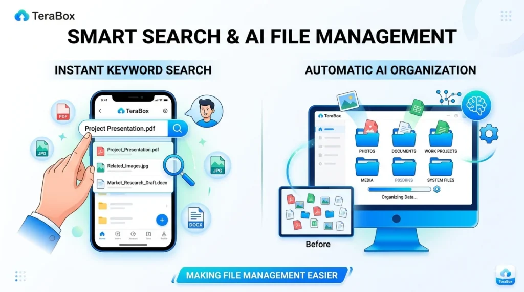 Smart Search & AI File Management