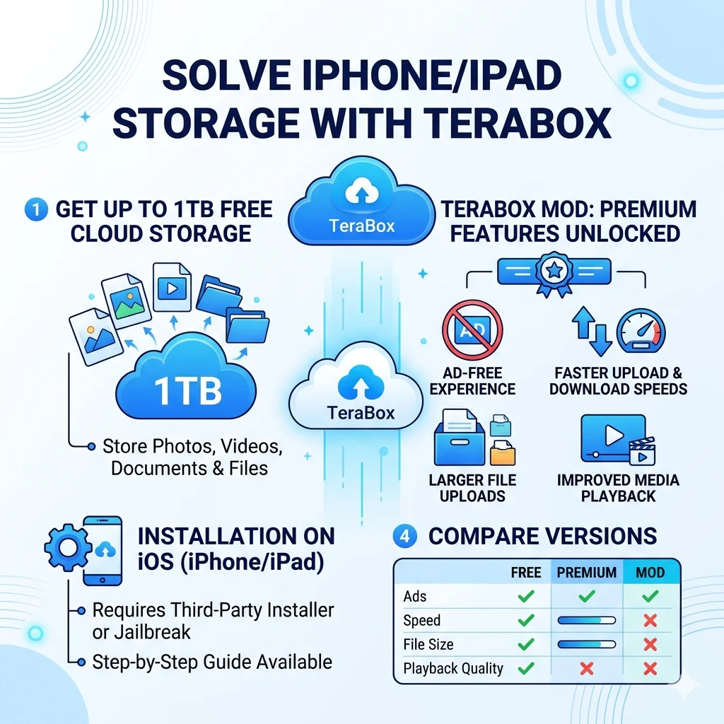 TeraBox MOD APK for iOS