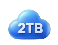  2TB Secure Cloud Storage